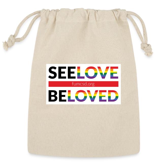 FUMCSD See Love, Be Loved: white design background