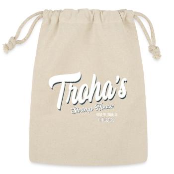 Trohas Shrimp House - Reusable Gift Bag - Natural - Front