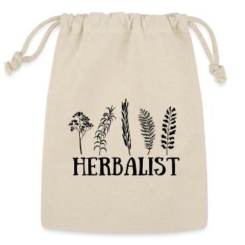 Herbalist - Reusable Gift Bag - Natural - Front