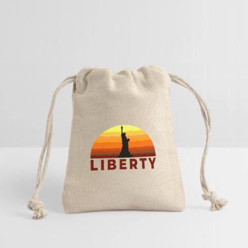 USA: Sunset Liberty Bold - Reusable Gift Bag