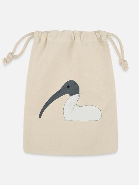 Bin Chicken - Reusable Gift Bag - Natural