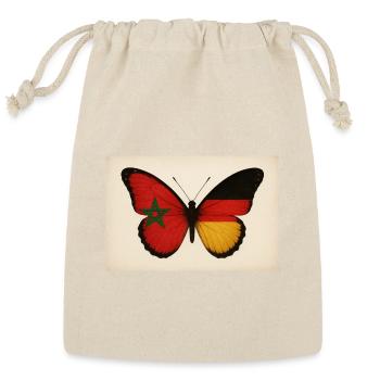 🦋 - Reusable Gift Bag - Natural - Front