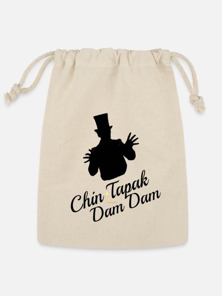 Chin_Tapak_Dam_Dam - Reusable Gift Bag - Natural