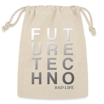 Future Grid — Bad Life - Reusable Gift Bag - Natural - Front