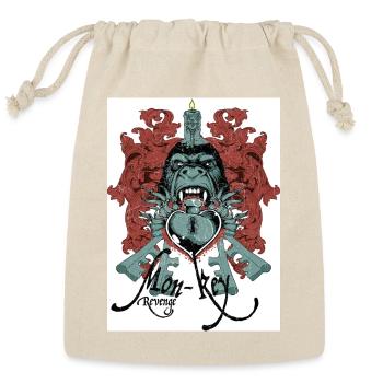 Mon-Key Revenge - Reusable Gift Bag - Natural - Front