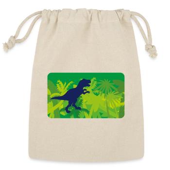 Primeval Forest Dinos T- Rex | personalizable - Reusable Gift Bag - Natural - Front