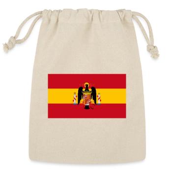 Spain flag 2 phone case - Reusable Gift Bag - Natural - Front