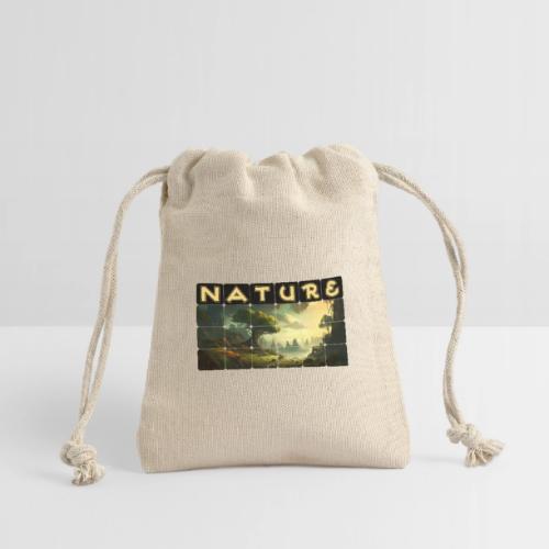 Whispers of Green Peaks - Reusable Gift Bag