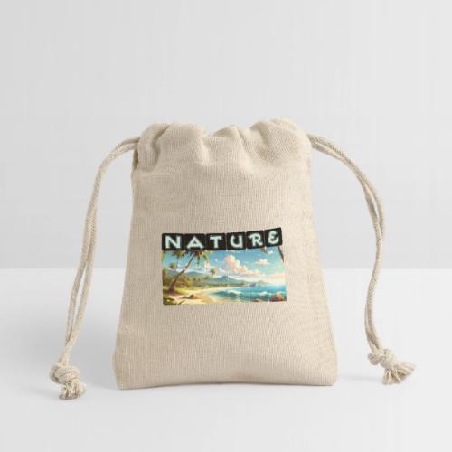 Nature: Sun-Kissed Shore - Reusable Gift Bag