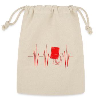 Trading Card Game TCG Card - Reusable Gift Bag - Natural - Front
