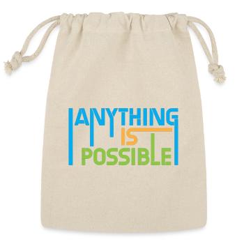 Inspration unique design t-shirts - Reusable Gift Bag - Natural - Front