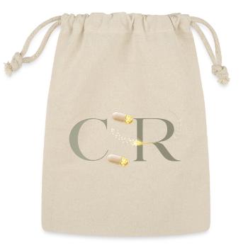 Elegant CR Pharmacy design - Reusable Gift Bag - Natural - Front