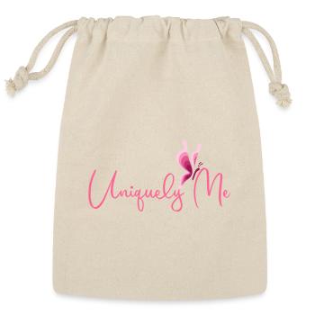 Uniquely Me | Boldly Her Butterfly Collection - Reusable Gift Bag - Natural - Front