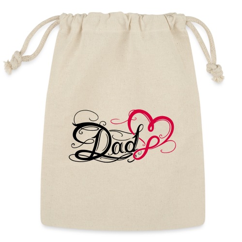 I love dad Tattoo Infinity Symbol - Reusable Gift Bag