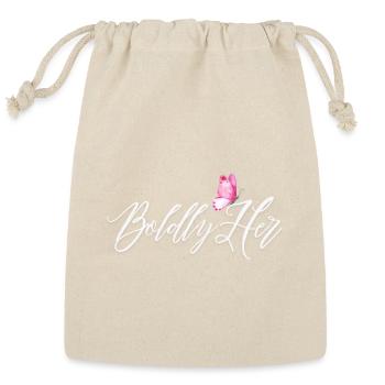 Uniquely Me | Boldly Her Butterfly Collection - Reusable Gift Bag - Natural - Front