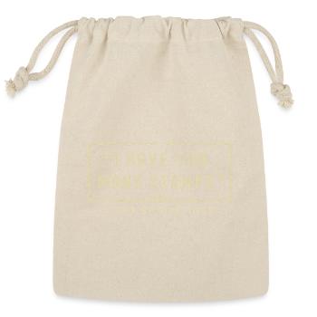 Philately Stamp Collecting - Reusable Gift Bag - Natural - Front