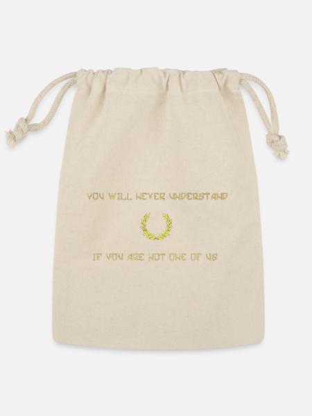 You will never understand football lifestyle - Reusable Gift Bag - Natural