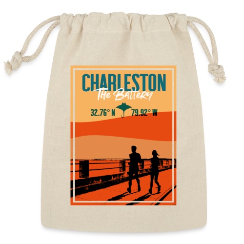 Charleston Life -Downtown Charleston. The Battery - Reusable Gift Bag