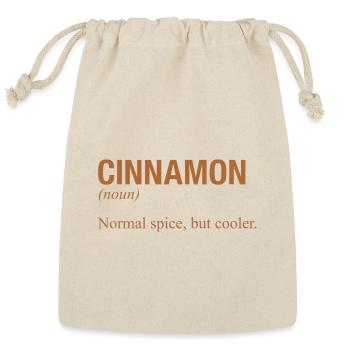 CINNAMON - Reusable Gift Bag - Natural - Front