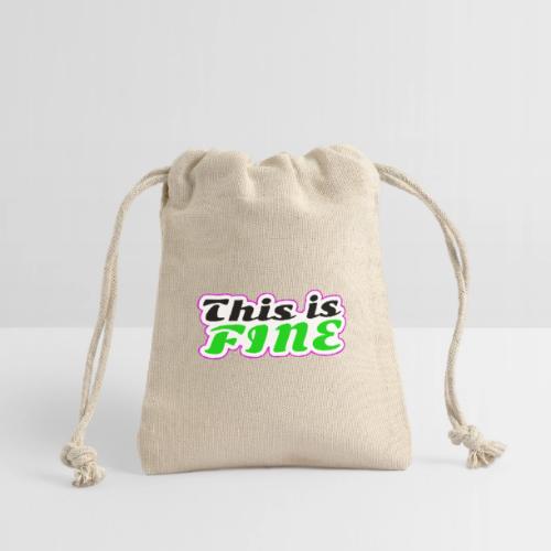 This Is Fine Balance - Reusable Gift Bag