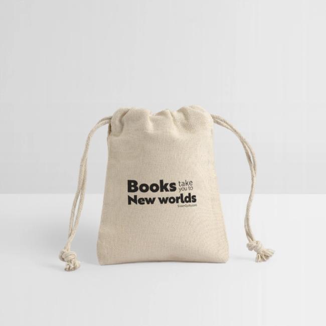 Books Take You to New Worlds (black text)