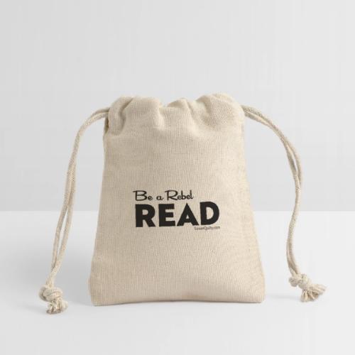 Be a Rebel Read (black text) - Reusable Gift Bag