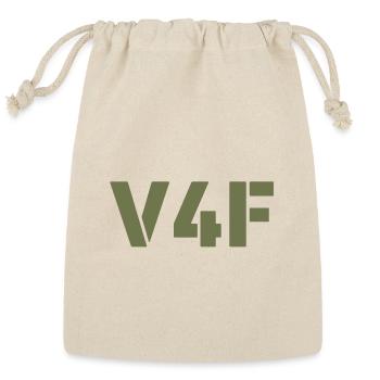 V4F - Canadian Veterans For Freedom - Reusable Gift Bag - Natural - Front