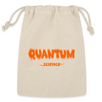 Quantum Physics word art - Reusable Gift Bag - Natural - Front