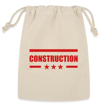 Mason / Masonry - Reusable Gift Bag - Natural - Front