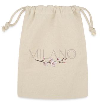 MILANO – Blossom Chic - Reusable Gift Bag - Natural - Front