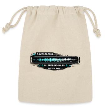Rave Loading Bass Sync - Reusable Gift Bag - Natural - Front