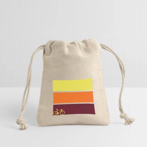 tricolor with bicycle - Reusable Gift Bag