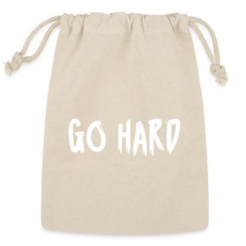GO HARD | Absolute Iron Executioner Armor - Reusable Gift Bag - Natural - Front