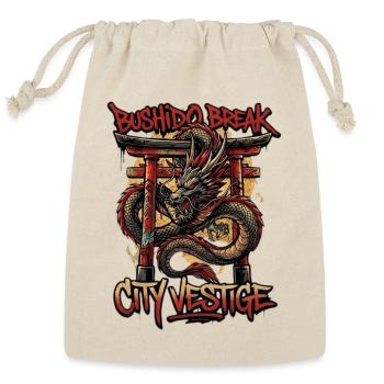 Dragon Torii City Break - Reusable Gift Bag - Natural - Front