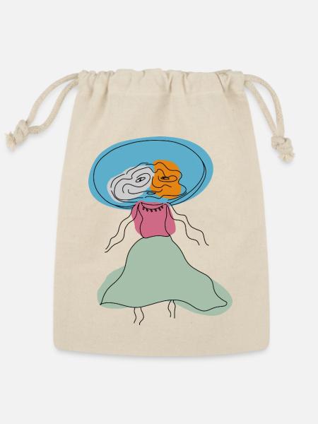 She Is A Diva - Reusable Gift Bag - Natural