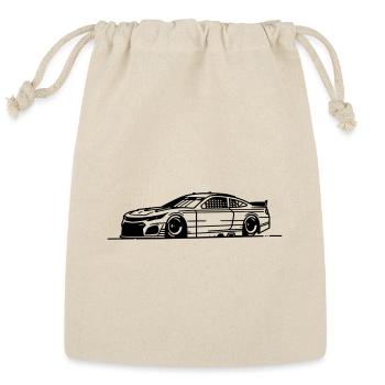 Minimalist Cup Series Sports Car Line Art - Reusable Gift Bag - Natural - Front