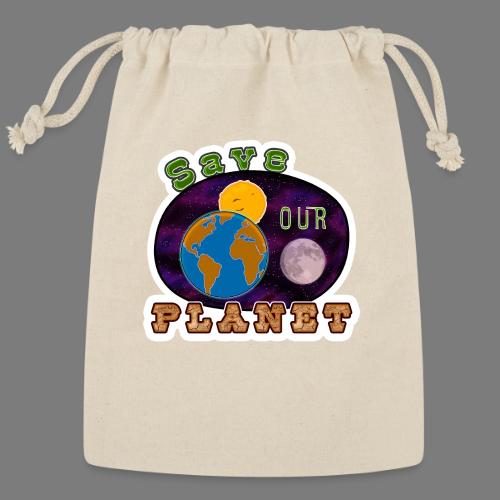 Earth Day Save the Planet Climate Environment - Reusable Gift Bag
