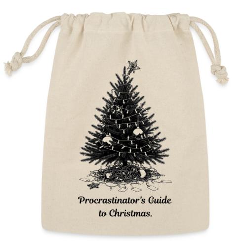 Procrastinator's Guide Christmas T-Shirt - Reusable Gift Bag