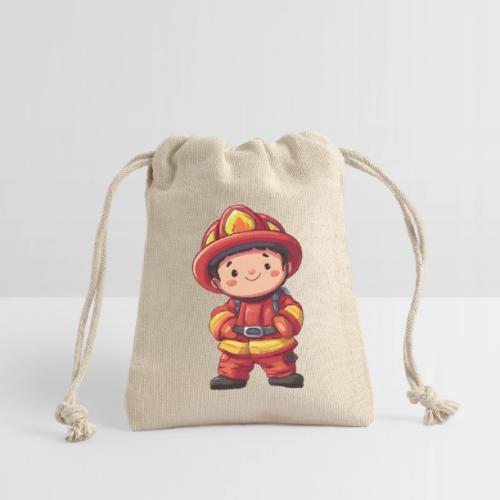 Friendly Firefighter Hero - Reusable Gift Bag