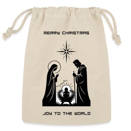 Joy to the World T-Shirt | Minimalist Nativity - Reusable Gift Bag