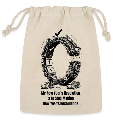 The Resolution Loop - Sarcastic New Year's T-Shirt - Reusable Gift Bag
