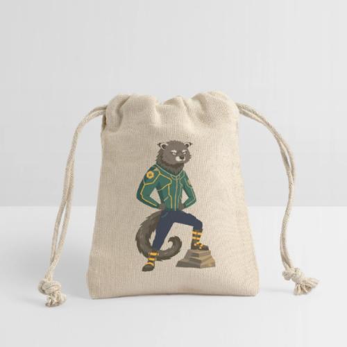 Raccoon Ranger in Neon Armor - Reusable Gift Bag