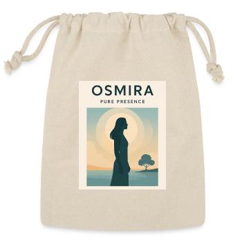 Osmira Pure Presence Spiritual Artwork - Reusable Gift Bag - Natural - Front