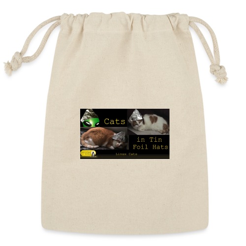 Cats in Tin Foil Hats - Reusable Gift Bag