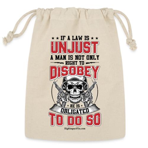 Unjust Laws for Light Colors - Reusable Gift Bag