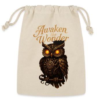 Awakening Wonder - Reusable Gift Bag - Natural - Front