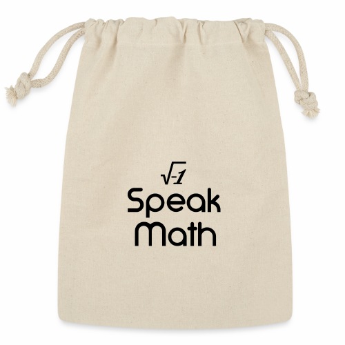i Speak Math - Reusable Gift Bag