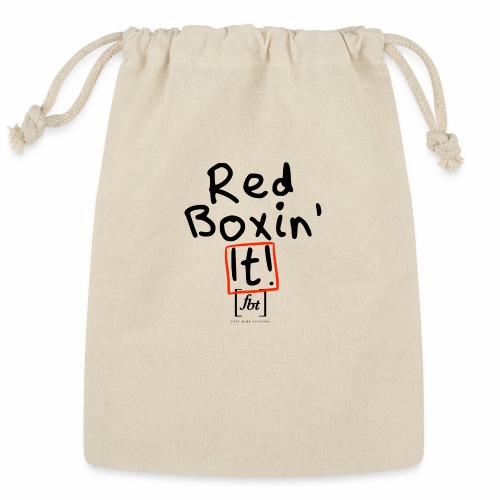 Red Boxin' It! [fbt] - Reusable Gift Bag