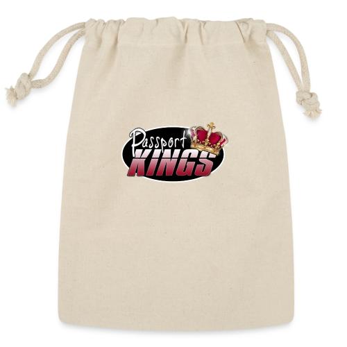 Passport Kings logo for dark shirts - Reusable Gift Bag
