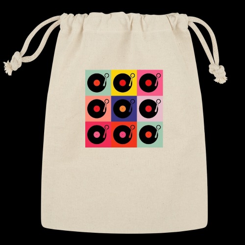 Records in the Fashion of Warhol - Reusable Gift Bag